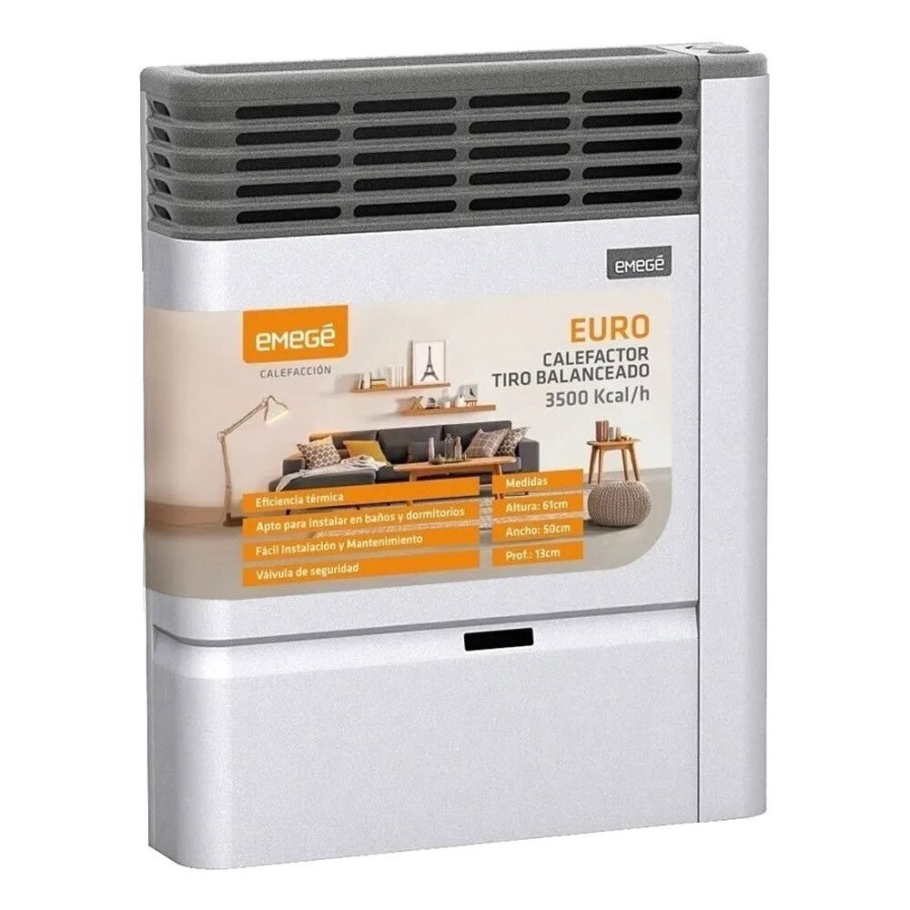 Calefactor EMEGE EURO 3150 ST Multigas CE3150ST 5000 kcal/h