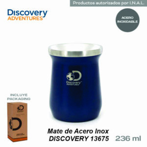 Mate de Acero inox.DISCOVERY 13675  236ml