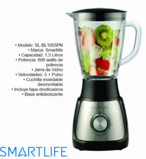 Licuadora SL-BL1055PN 600w SMARTLIFE