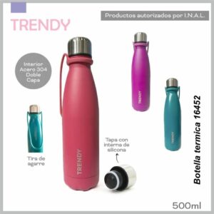 Botella termica TRENDY 16452  500ml