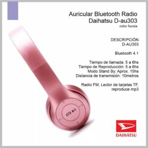 Auricular DAIHATSU D-AU303/GD Bluetooth