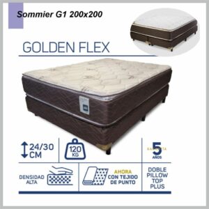 Sommier GANI unico G1 200×200 / Golden Flex / Gold Spring