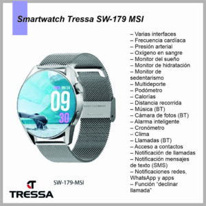 Reloj Smartwatch TRESSA SW-179/MSI