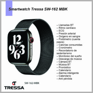 Reloj Smartwach TRESSA SW-162/MBK