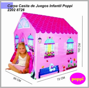 Carpa Casa de niñas POPPI 2202-8726