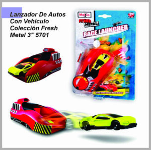 Lanzador de autos ZURU Fresh metal 3”  5701-15151