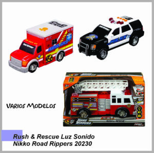 Vehículo de rescate Rush & rescue  NIKKO 20230