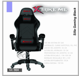 Silla Gaming XTRIKE ME GC-904 negro