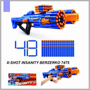 Pistola X-SHOT insanity berzerko 8 shot 7475-x-shot