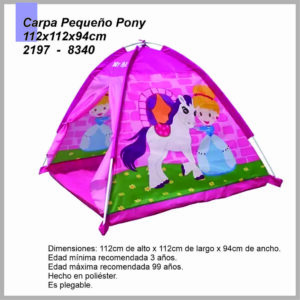 Carpa POPPI Pequeño Pony 2197-8340