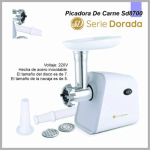 Picadora de carne SERIE DORADA SD-8700