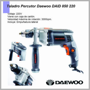 Taladro Percutor DAEWOO DAID850