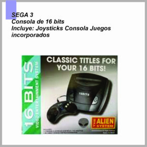 SEGA 3 consola 16 bits