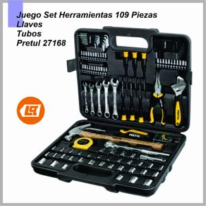 Juego de 109 Herramientas LUSQTOFF pretul 27168