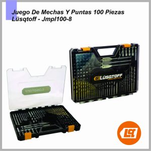 Juego LUSQTOFF de mechas  y puntas 100 piezas JMPL100-8