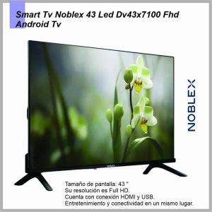 Smart 43” NOBLEX android DV43X7100