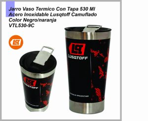 Vaso termico con tapa LUSQTOFF Camuflado 530ml VTL530-9C