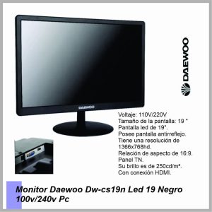 Monitor DAEWOO 19” DW-CS19N